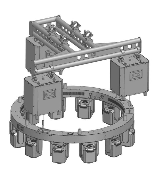 12-head lifting infinite beam ring
