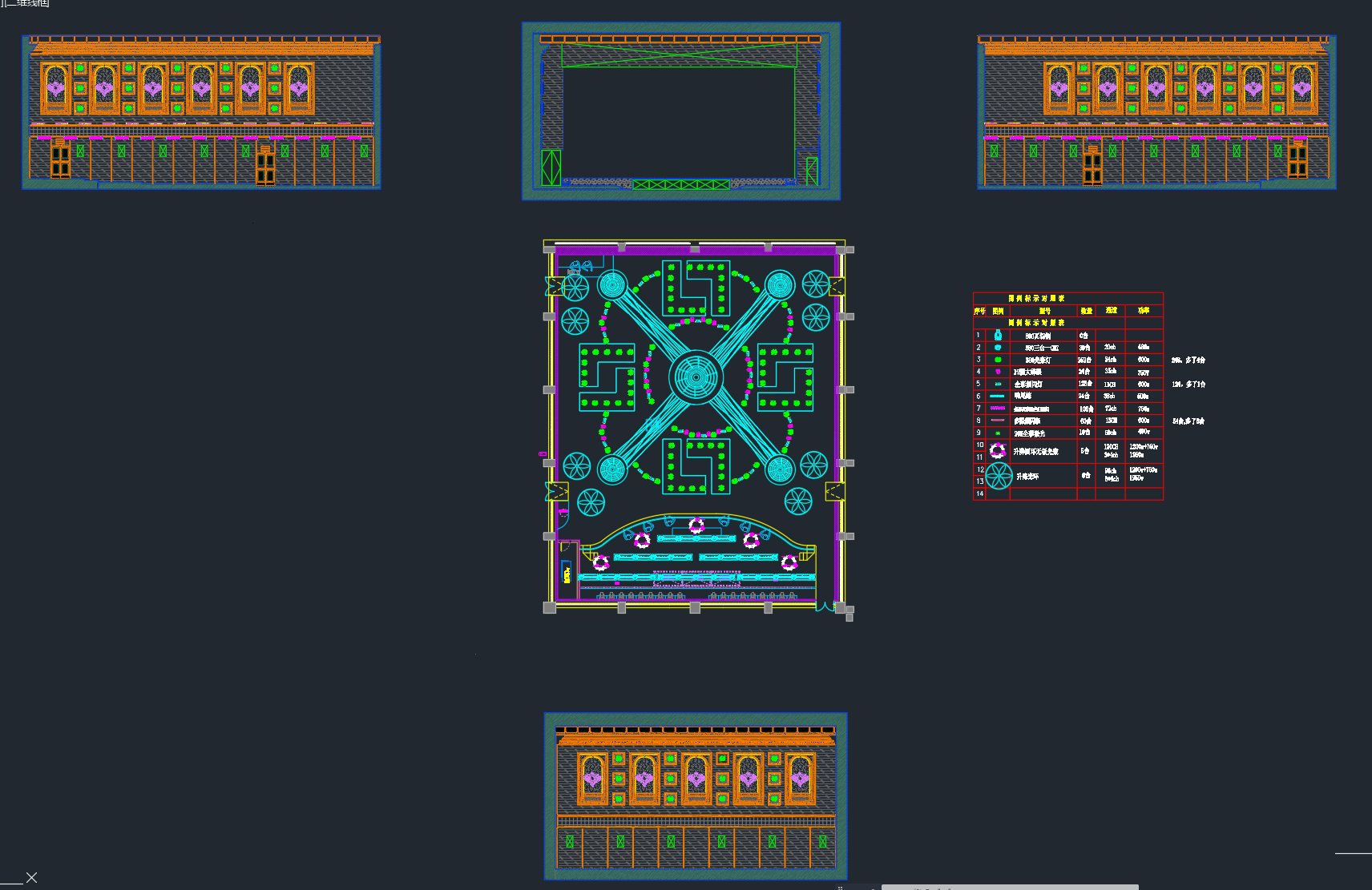 Project lighting plot